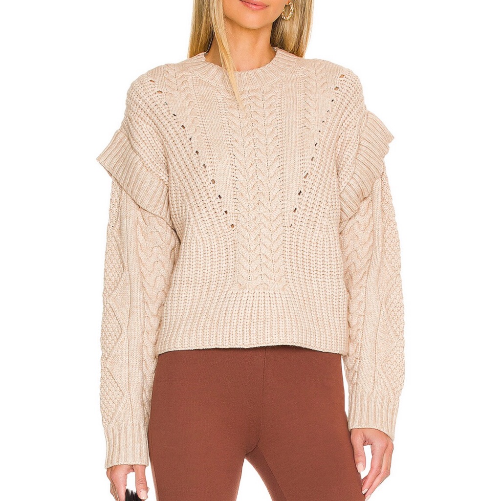 Revolve Myles Cable Sweater